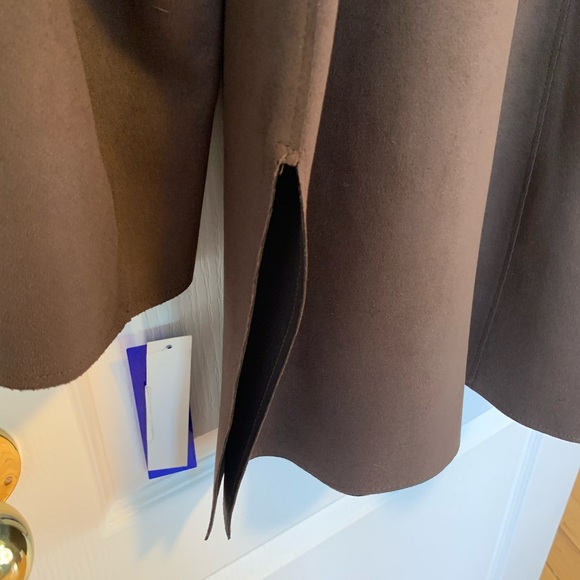 Nygard Faux-Suede Trench Coat XL - Picture 4 of 7